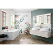 Villeroy & Boch Collaro lavabo à poser - ovale 56x36cm - sans trop-plein sans trou de robinet CeramicPlus blanc SW358399