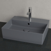 Villeroy & Boch Memento 2.0 Lavabo à poser - 49.8x42cm - trop-plein - graphite SW479728