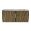 Mondiaz JOYA-DLUX 90cm toiletmeubel - kleur Dusk - Wastafel FAYE positie Rechts Zonder kraangat kleur Sombra. SW1426143
