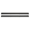 Differnz caniveau de douche grille design carreau acier inoxydable 304 90 cm noir mat SW705433