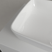 Villeroy & Boch Artis opzetwastafel rechthoekig 58x38x12.5cm Ceramic+ stone white SW209530