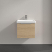 Villeroy & Boch Architectura Wastafelonderkast - 42x55cm - 1 lade - nordic oak SW1162164