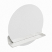 Miroir de salle de bain Mondiaz SPOT - rond 60cm - plan de miroir - couleur Ostra SW1235661