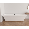 Zeza Square Baignoire - 190x90x49cm - acrylique - Blanc brillant SW1015081