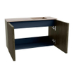 Mondiaz JOYA-DLUX 70cm meuble de salle de bains - couleur Shadow - Vasque FAYE position Droite Sans trou de robinet couleur Saba. SW1425128