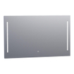 BRAUER Pyrite miroir - 120x70cm - rectangulaire - avec éclairage LED direct avec fonction de variation et commande tactile SW278197