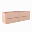 Mondiaz HAY wastafelonderkast - 150x45x50cm - 4 lades - uitsparing links - softclose - Rosee SW1016075