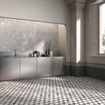 SAMPLE Ceralto Castagno Carrelage sol et mur 90x90cm 9mm rectifié R10 grès cérame Grey SW911845