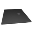 Xenz Flat Plus Douchebak - 120x90cm - Rechthoek - Ebony (zwart mat) SW648112