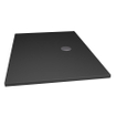 Xenz Flat Plus receveur de douche 90x120cm rectangle ébène (noir mat) SW648112