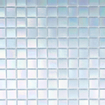 The Mosaic Factory Amsterdam mozaïektegel - 32.2x32.2cm - wand en vloertegel - Vierkant - Glas Light Blue glans SW62154