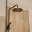 Hotbath Cobber colonne de douche pluie laiton vieilli SW74480