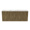 Mondiaz JOYA-DLUX 100cm toiletmeubel - kleur Dusk - Wastafel FAYE positie Links Zonder kraangat kleur Frappe. SW1423085