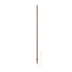 Belrad Rod sèche-serviettes à barre - 150x6.3x12.7 cm - électrique - simple - 60w - 2.5cm - cuivre brossé SW1218416