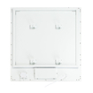 Eurom Sani 400 Mirror Panneau infrarouge avec miroir - 80x70cm - Éclairage LED - WiFi - 400 watts - blanc mat SW1225233