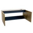 Mondiaz JOYA-DLUX 100cm meuble de toilette - couleur Dusk - Vasque FAYE position Droite Sans trou de robinet couleur Nata SW1425916