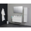 Basic Bella Tabliers latéraux pour armoire toilette 60x14x2cm Anthracite mat SW398043