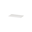 INK Topdeck Wastafelblad - 80x45x2cm - tbv onderkast - MDF lak - Hoogglans wit SW352350