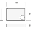 Duravit D-code douchebak 110x75x8.5cm acryl wit 0295847