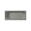 Xenz Aruba Ligbad - 170x75x48 - afvoer Midden - acryl - cement SW102883