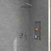 Villeroy & Boch Universal Showers hoofddouche - 35cm - vierkant - chroom SW974366