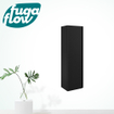 FugaFlow Eccelente Arredo Hoge Kast - 120x34.5x27.5cm - 1 deur - mat zwart - MDF - Black Friday - SW1123253