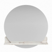 Mondiaz SPOT Miroir de salle de bains - rond 80cm - tablette de miroir - couleur Frappe SW1204361