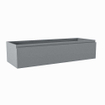 Mondiaz FOGE wastafelonderkast - 110x41x25cm - 1 lade - uitsparing links - softclose - Plata SW1015351