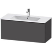 Duravit D-neo Meuble sous vasque 101x46.2x44cm 1 tiroir Graphite mat SW641150