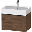 Duravit D-neo Meuble sous vasque 68x44.2x44cm 1 tiroir Noyer (foncé) mat SW640931