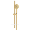 GROHE Vitalio Joy Glijstangset - 60cm - ronde handdouche - 3 straalsoorten - geborsteld cool sunrise (goud) SW1522128