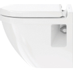 Duravit Starck 3 Compact WC suspendu à fond creux avec Wondergliss Blanc 0314358