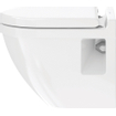 Duravit Starck 3 WC-zitting - 37x43.6x3.8cm - Kunststof - glans wit 0314994