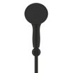 GROHE Vitalio Start QuickFix Ensemble de douchette à main - Ø11cm - 2 jets - 7,4 l/min - avec support - avec flexible - 175cm - noir mat SW1126724