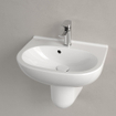 Villeroy & Boch O.novo Compact Lave main 50x40cm avec trop plein avec trou pour robinetterie Blanc 0124108