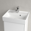 Villeroy & Boch Collaro lave-mains 45x37cm - avec trop-plein 1 trou de robinet blanc SW358349