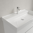 Villeroy & Boch Collaro lavabo pour meuble - 80x47cm - sans trop-plein 1 trou de robinet ceramic+ blanc SW358375