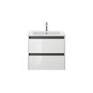 Duravit Me by starck lavabo-meuble 63x49cm 1 trou de robinet avec trop-plein blanc SW88247