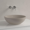 Villeroy & Boch Loop & friends vasque à poser - 38cm - ronde avec trop-plein CeramicPlus almond SW644076