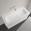 Villeroy & Boch Finion lavabo-meuble - 120x50 sans trou de robinet sans trop-plein stonewhite Ceramic+ stone white SW209391