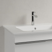 Villeroy & Boch venticello Lavabos pour meuble double 130x50cm avec 2x1 trou pour robinetterie (avec possibilité 2x3 trous pour robinetterie) et trop plein blanc 1025100