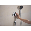 hansgrohe FixFit Fine S Muuraansluitbocht - zonder terugslagklep - chroom SW1388199