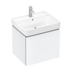 Hansgrohe Xanuia Q Wastafel - 60x48cm - keramiek - vrijhangend - 1 kraangat - glans wit SW1165071