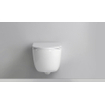 QeramiQ Dely Abattant WC - frein de chute - déclipsable - slim - Blanc brillant/mat SW1000766