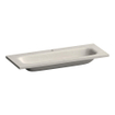 BRAUER Dune Medium Wastafel - 120cm - 1 wasbak - 1 kraangat - sintered stone - Ivory Travertin SW1477948