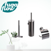 FugaFlow Efficiente Acces Toiletset - driedelig - chroom - SW1125859