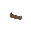 INK Wastafelonderkast - 120x45x37.6cm - 1 lade - push to open - verticaal gefreesd - Eiken - Aqua SW693444