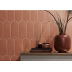 Terravito Evarno wandtegel - 8x21.5cm - Terra mat (rood) SW1126187