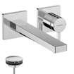 Hansgrohe Tecturis Mitigeur lavabo encastré - mitigeur - monocommande - bec 22.5 cm - chrome SW918386