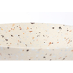 FugaFlow Efficiente Pietra Vasque - 42x42x12cm - ronde - terrazzo - mat beige SW1468906